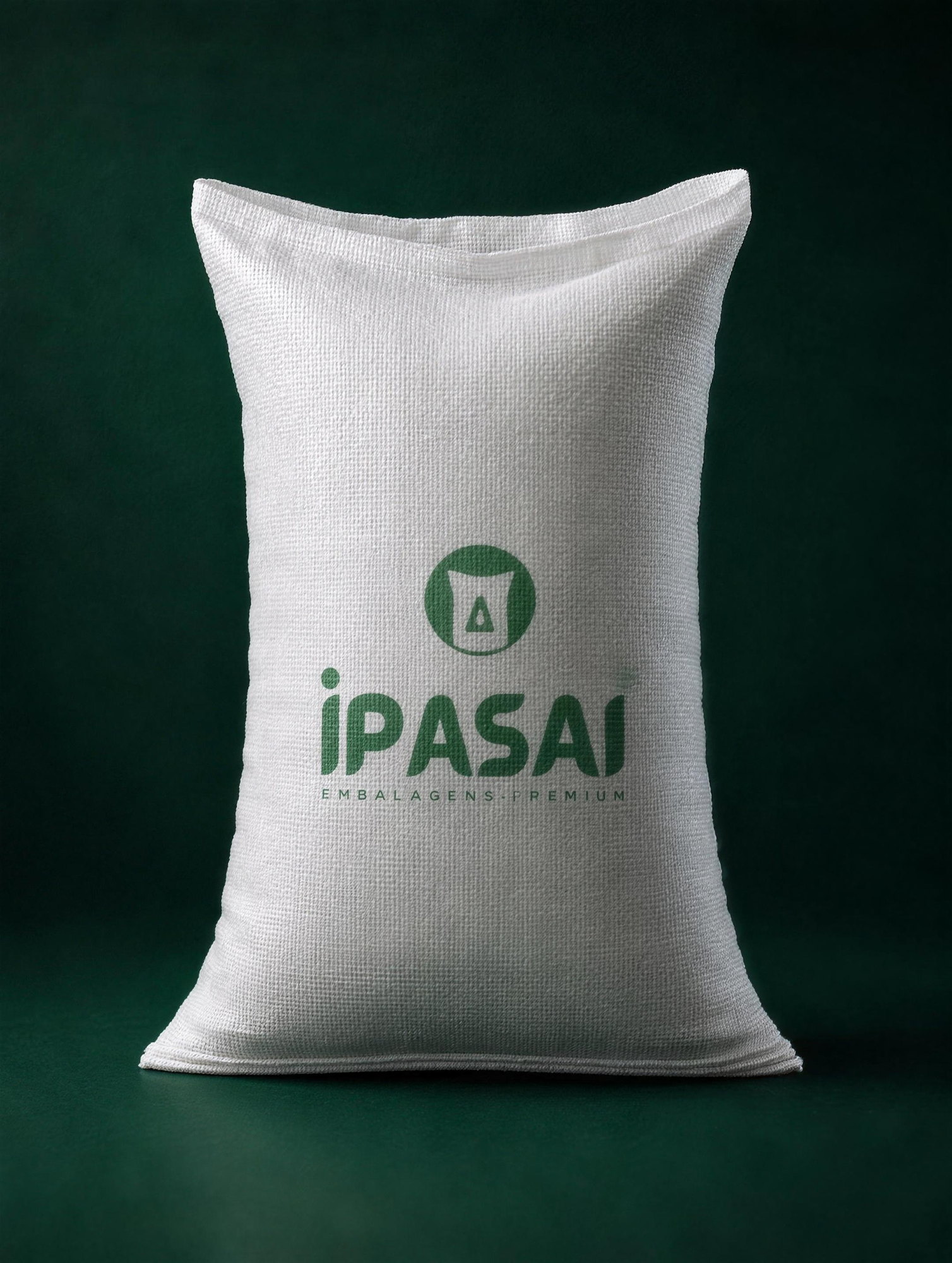 Saco de ráfia personalizado